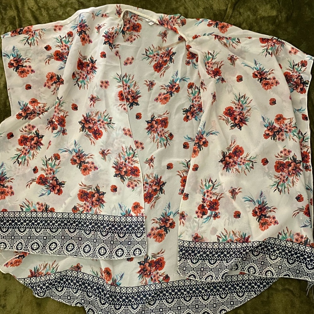 floral kimono